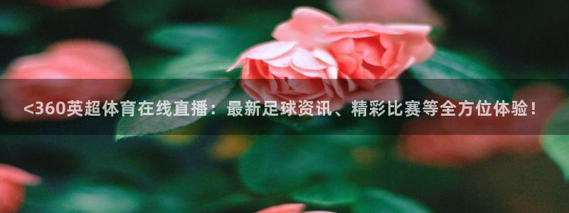 鲸鱼体育：<360英超体育在线直播：最新足球资讯、精彩比赛等全方位体验！