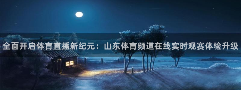 鲸鱼体育.：全面开启体育直播新纪元：山东体育频道在线实时观赛体验升级